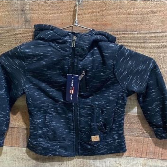 New With Tags Boys Full Zip Hooded Jacket by Phat Farm Size 4 - Picture 2 of 7